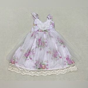 Trish Scully Alexandria Whimsical Dress Size 4T NWOT